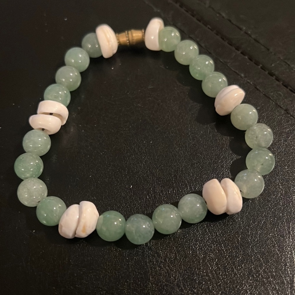 🎉3 for $10-Glass Bead and Shell Anklet